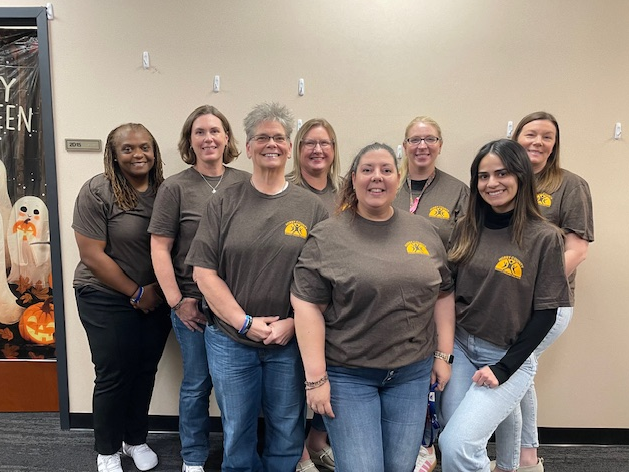 Walktober participants from Human Resources