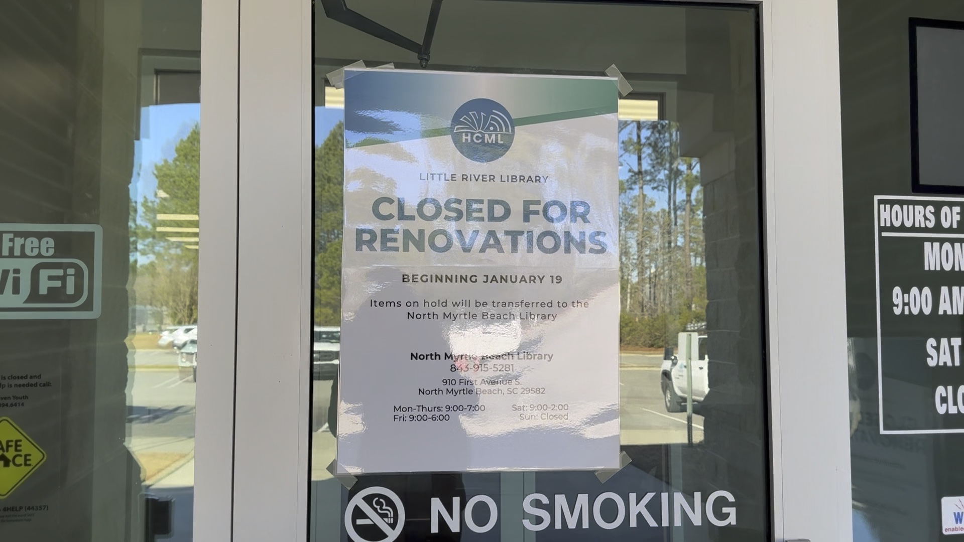 Little River Library remains closed for renovations
