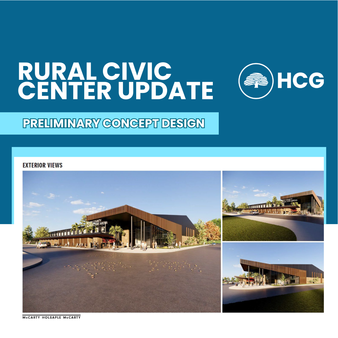 Concept design for Rural Civic Center