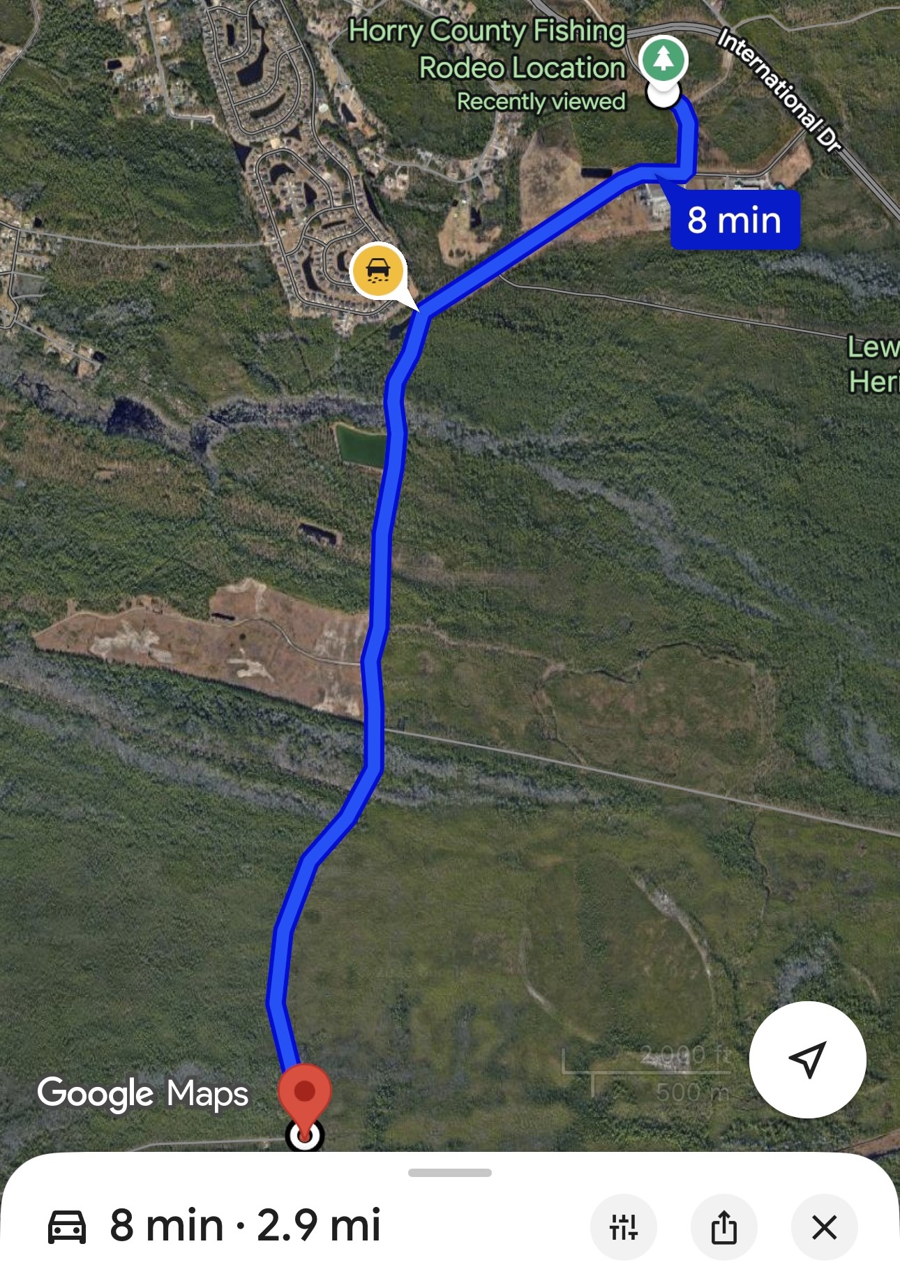 Wetland Mitigation Bank Unveiling Event Location