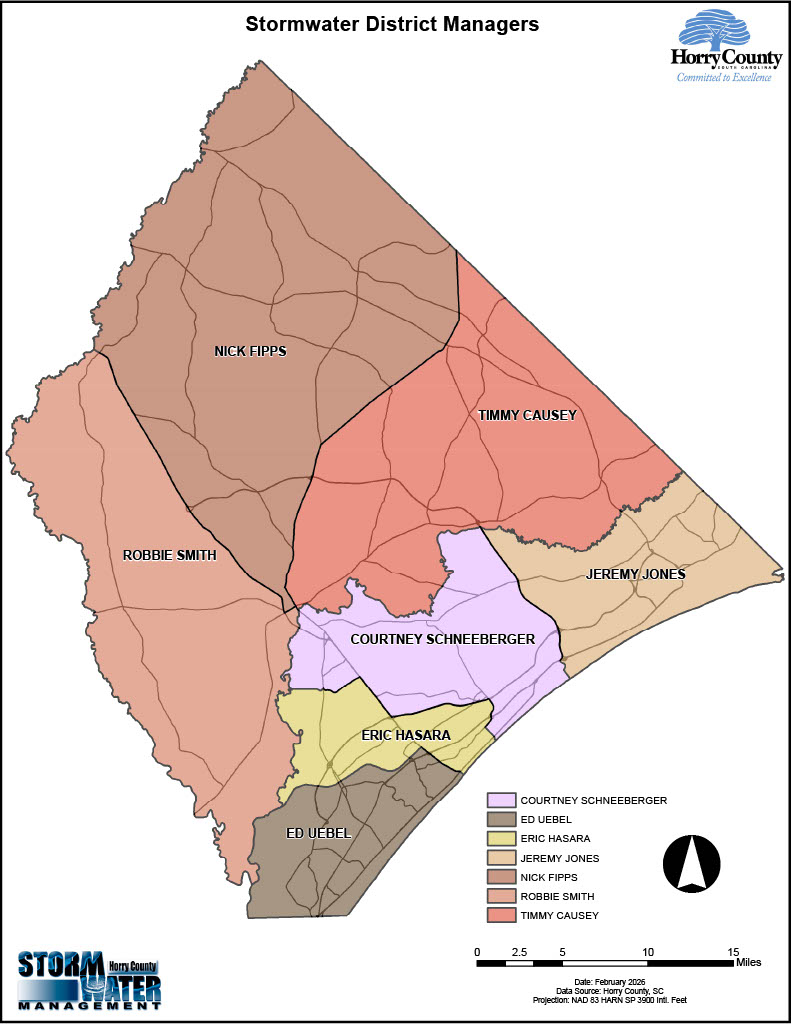 New Stormwater District Managers